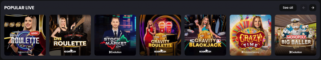 Slots, bingo en sportweddenschappen Tip Top Bet Casino